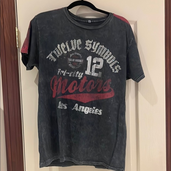 Twelve Symbols Embellished Graphic T-Shirt - Picture 1 of 4